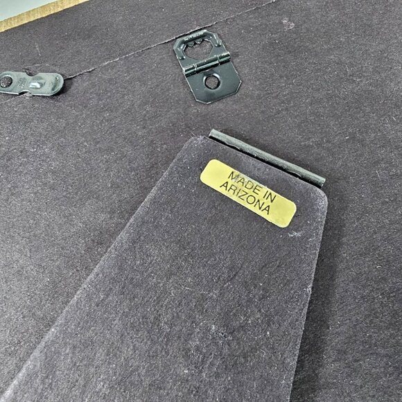 Arizona Sandstone Frame Natural Stone 4x6 Photo Cactus Southwest Joe Wilcox - Picture 5 of 8